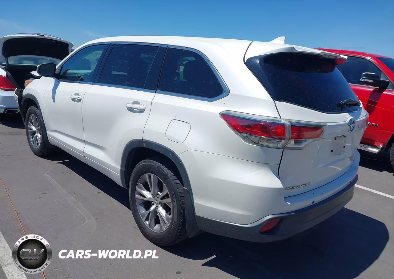 2014 Toyota Highlander Le Plus V6 VIN:5TDZKRFH6ES035004 - 3