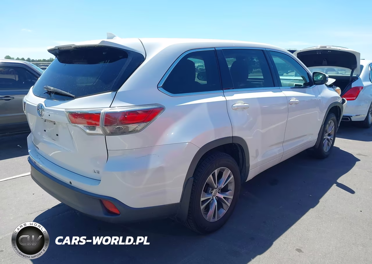 2014 Toyota Highlander Le Plus V6 VIN:5TDZKRFH6ES035004 - 4