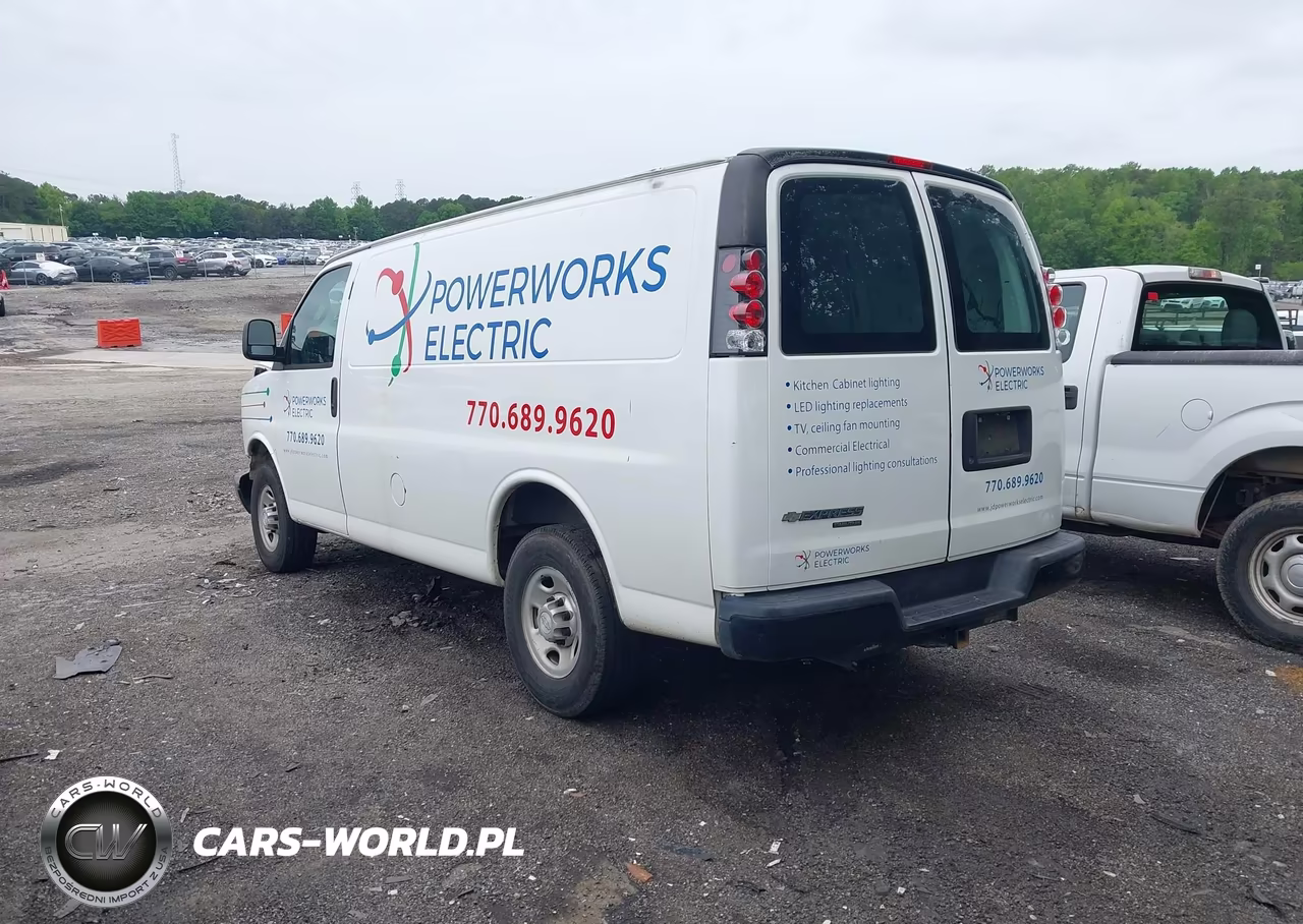 2016 Chevrolet Express 2500 Work Van VIN:1GCWGAFFXG1134767 - 3