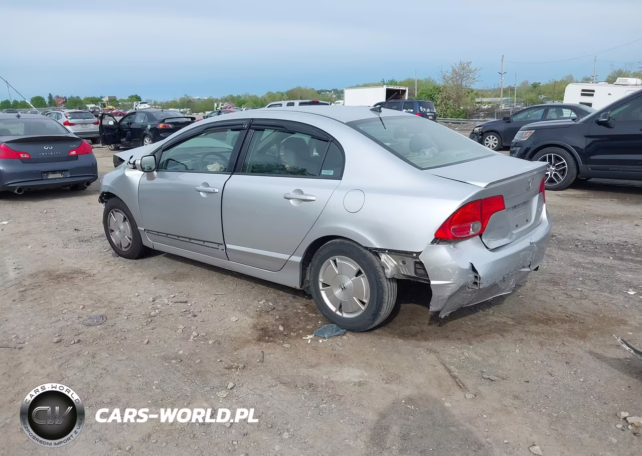 2008 Honda Civic Hybrid VIN:JHMFA362X8S027402 - 3