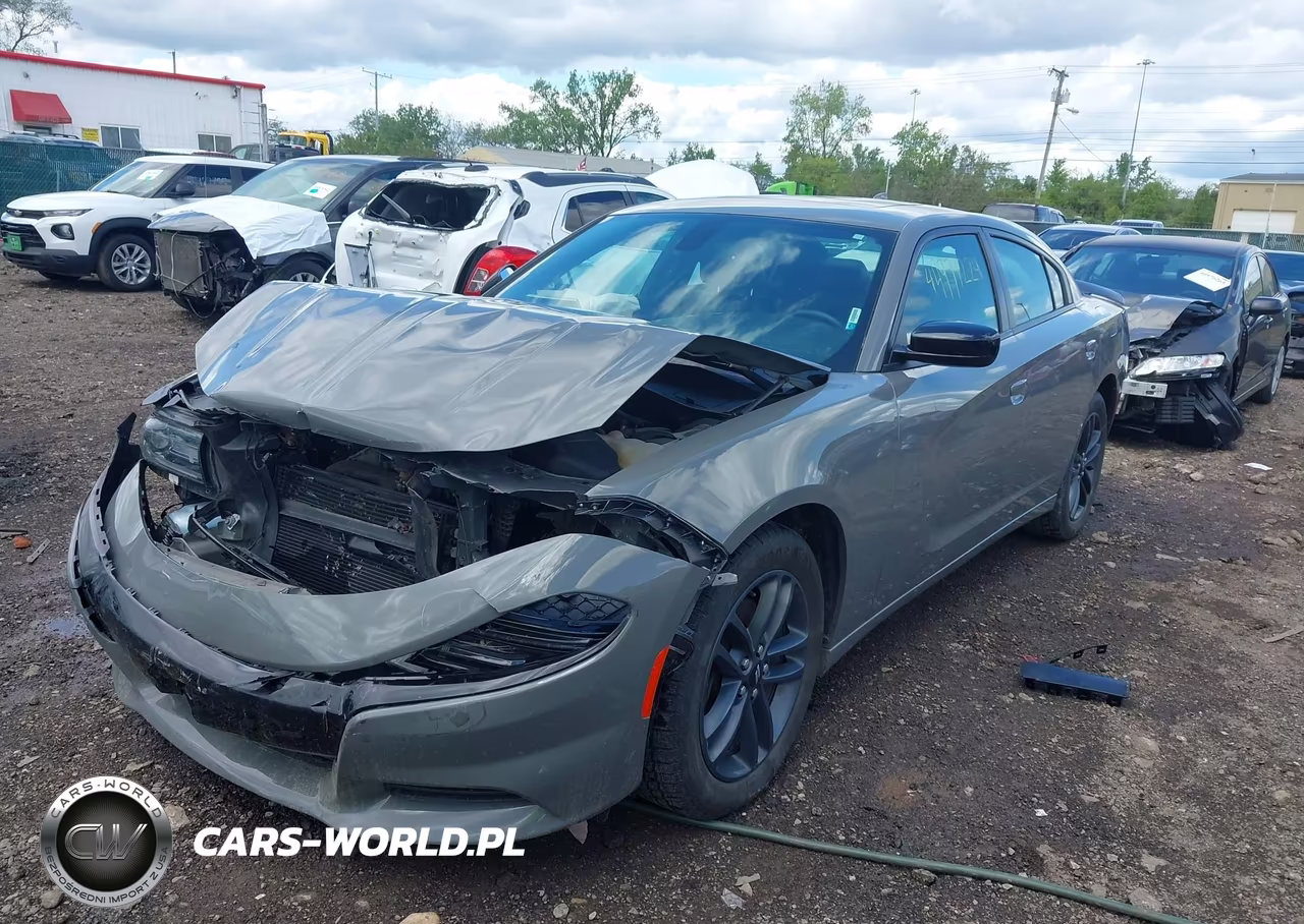 2019 Dodge Charger Sxt Awd VIN:2C3CDXJG4KH523840 - 2