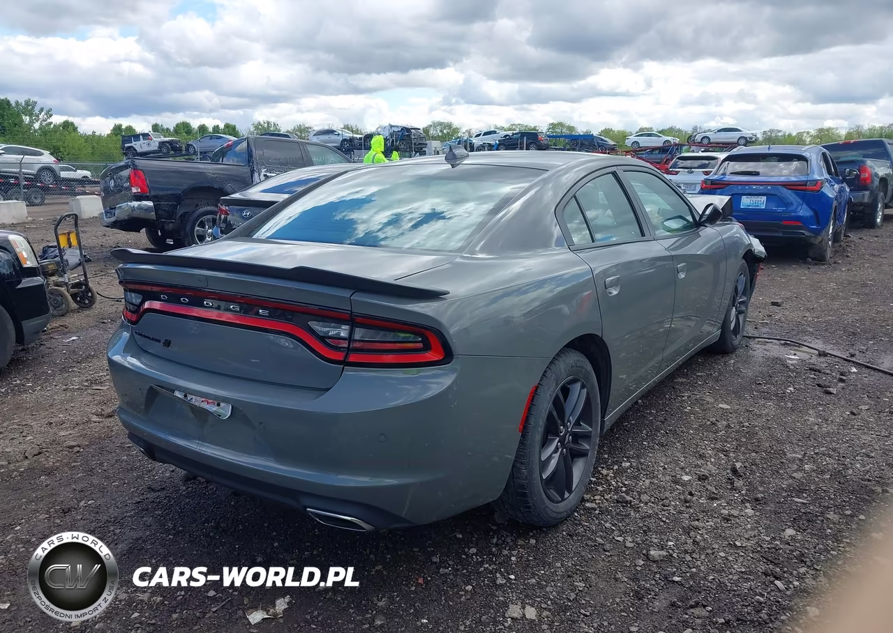 2019 Dodge Charger Sxt Awd VIN:2C3CDXJG4KH523840 - 4
