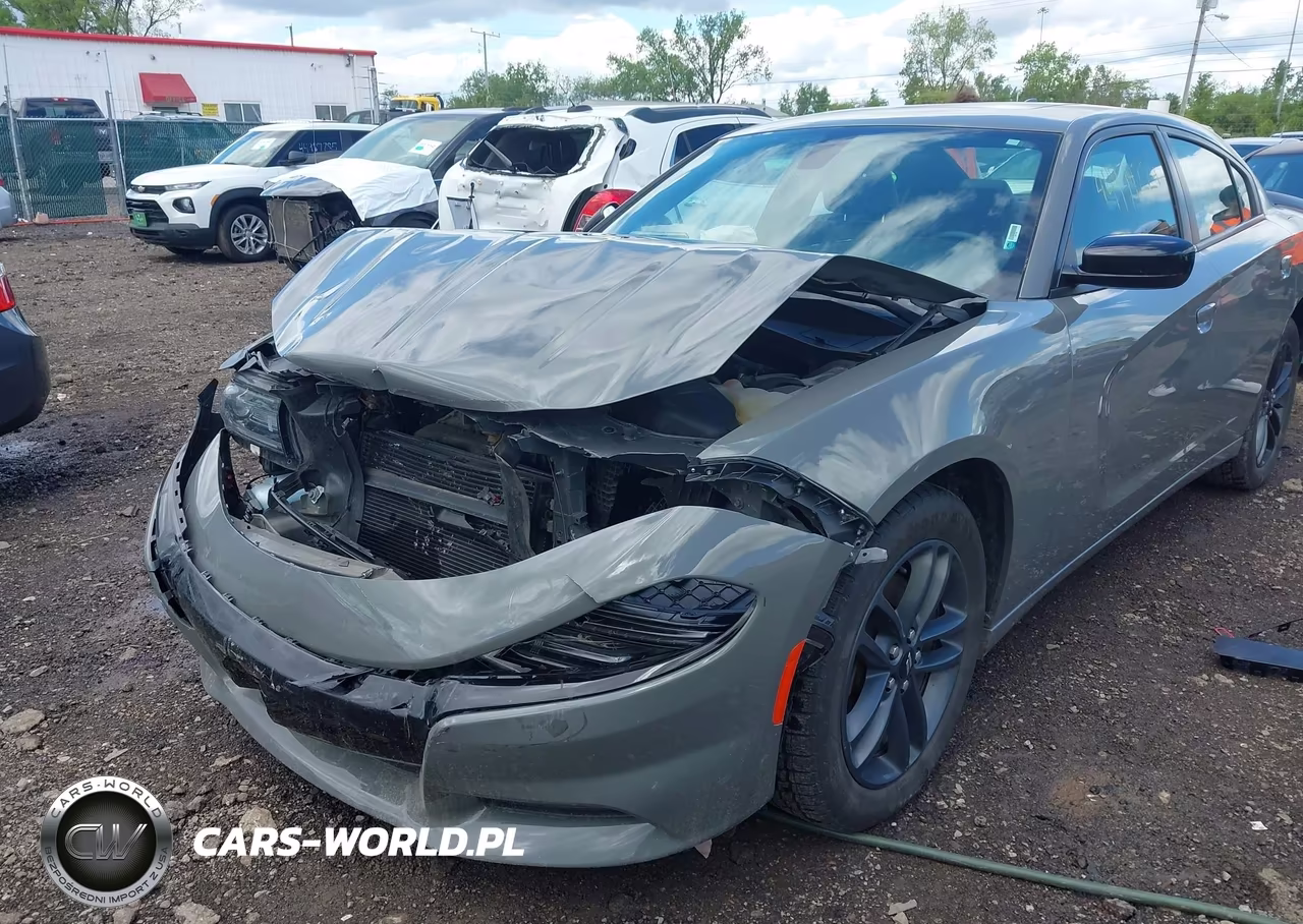 2019 Dodge Charger Sxt Awd VIN:2C3CDXJG4KH523840 - 6