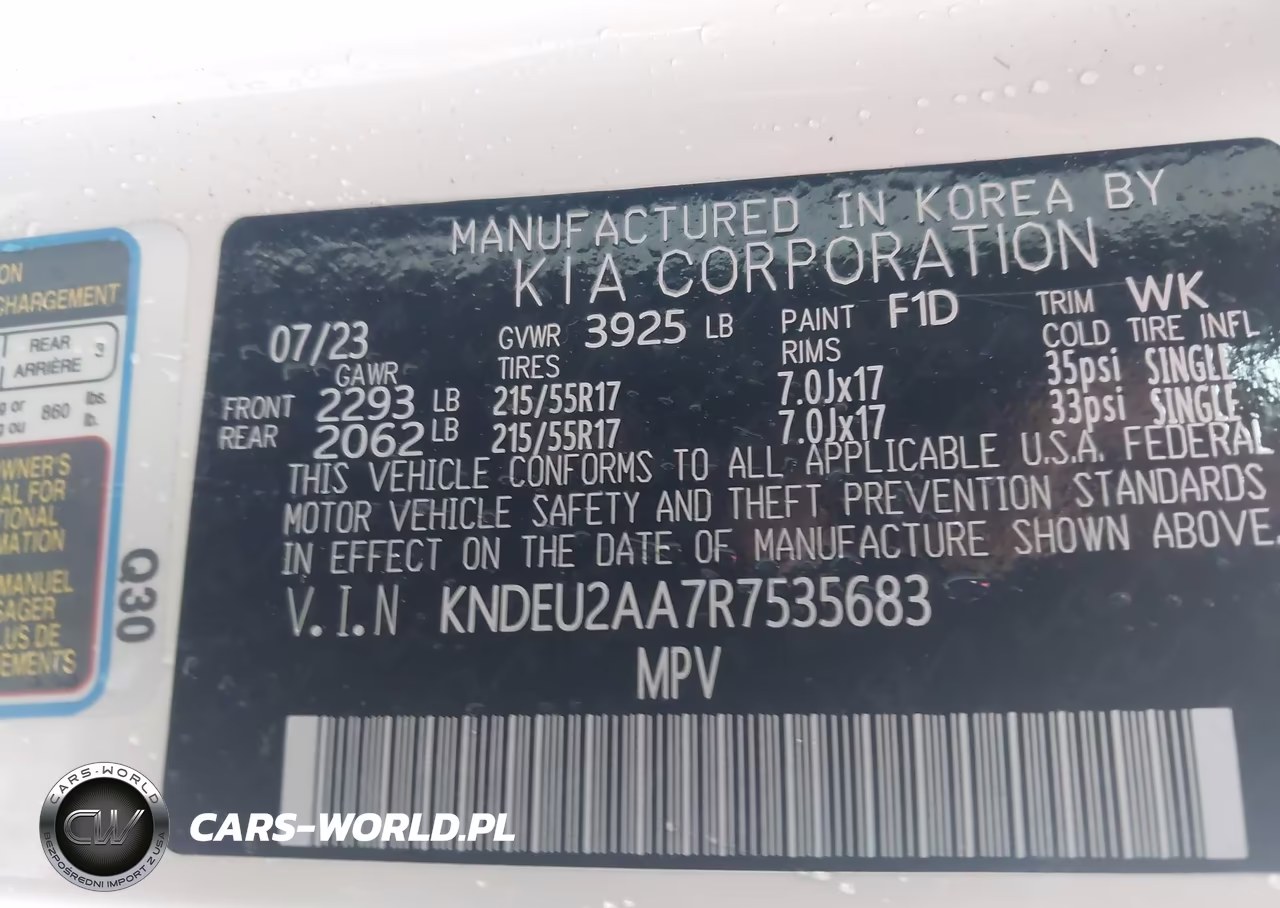 2024 Kia Seltos S VIN:KNDEU2AA7R7535683 - 9