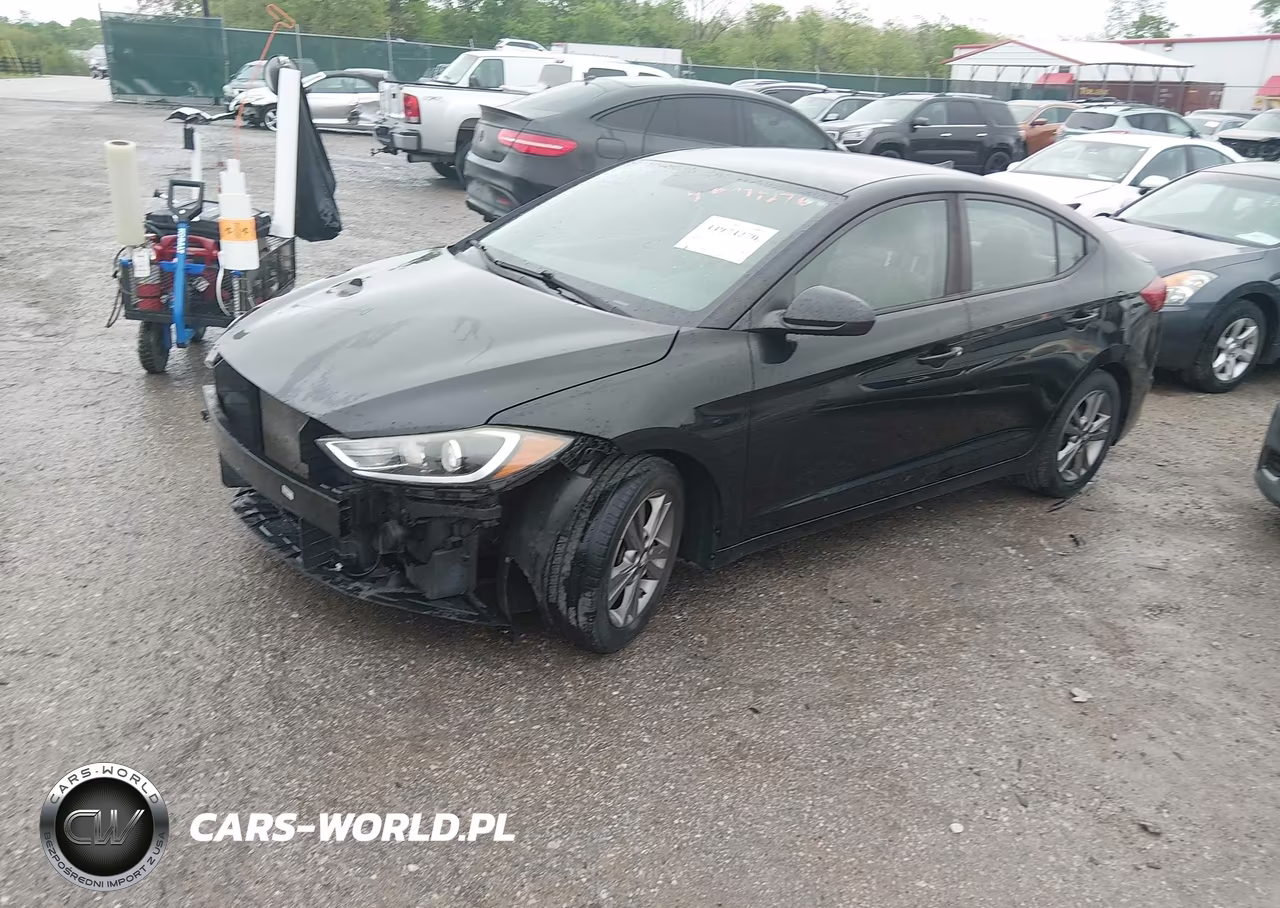 2017 Hyundai Elantra Se VIN:KMHD84LF5HU207016 - 2