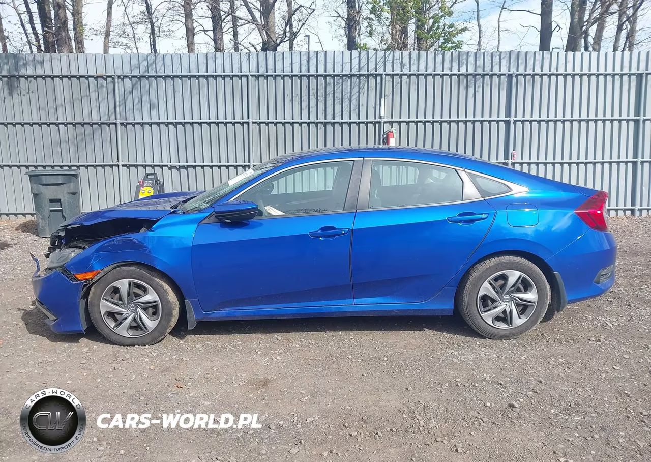 2019 Honda Civic Lx VIN:2HGFC2F62KH549434 - 14