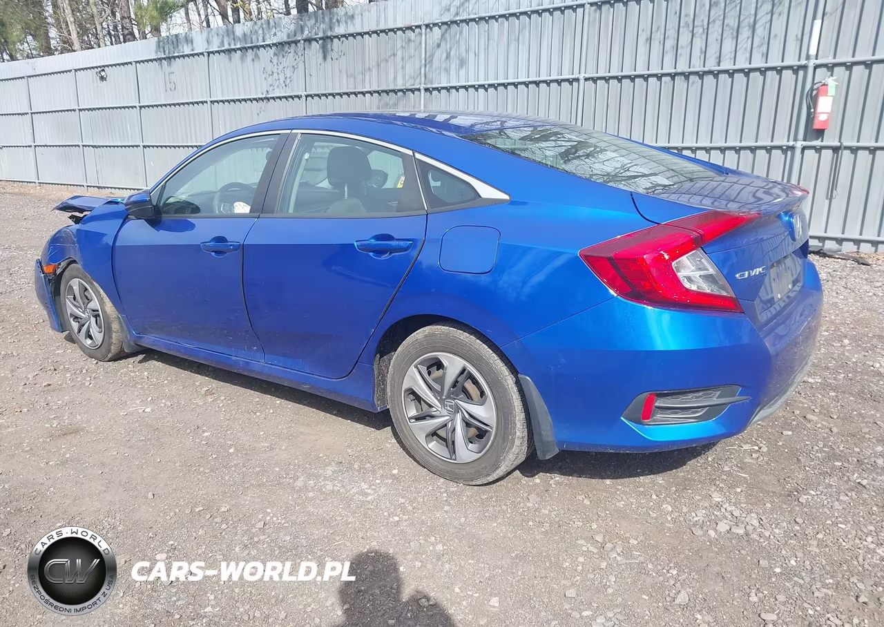 2019 Honda Civic Lx VIN:2HGFC2F62KH549434 - 3
