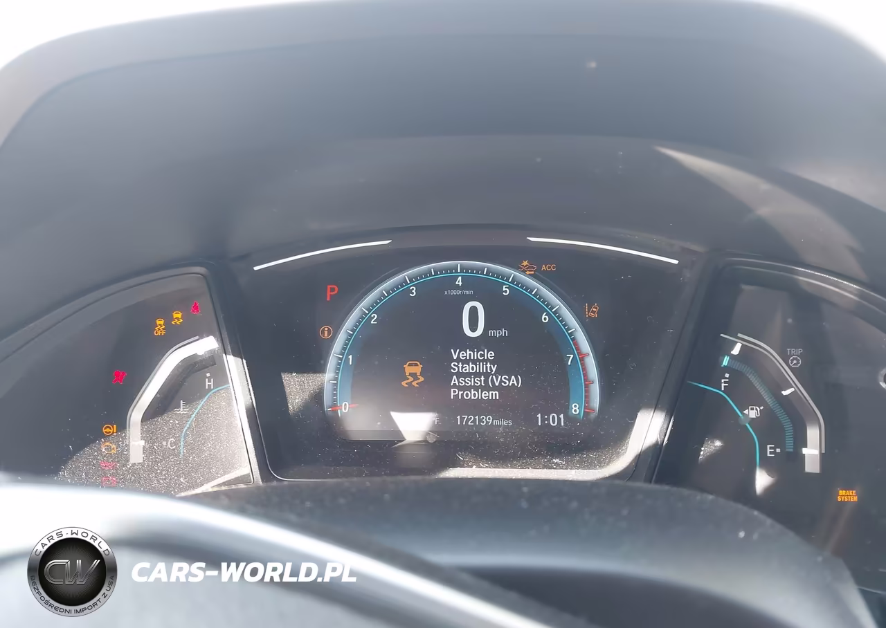 2019 Honda Civic Lx VIN:2HGFC2F62KH549434 - 7