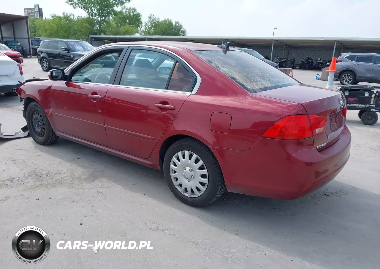 2009 Kia Optima Lx VIN:KNAGE228295322649 - 3
