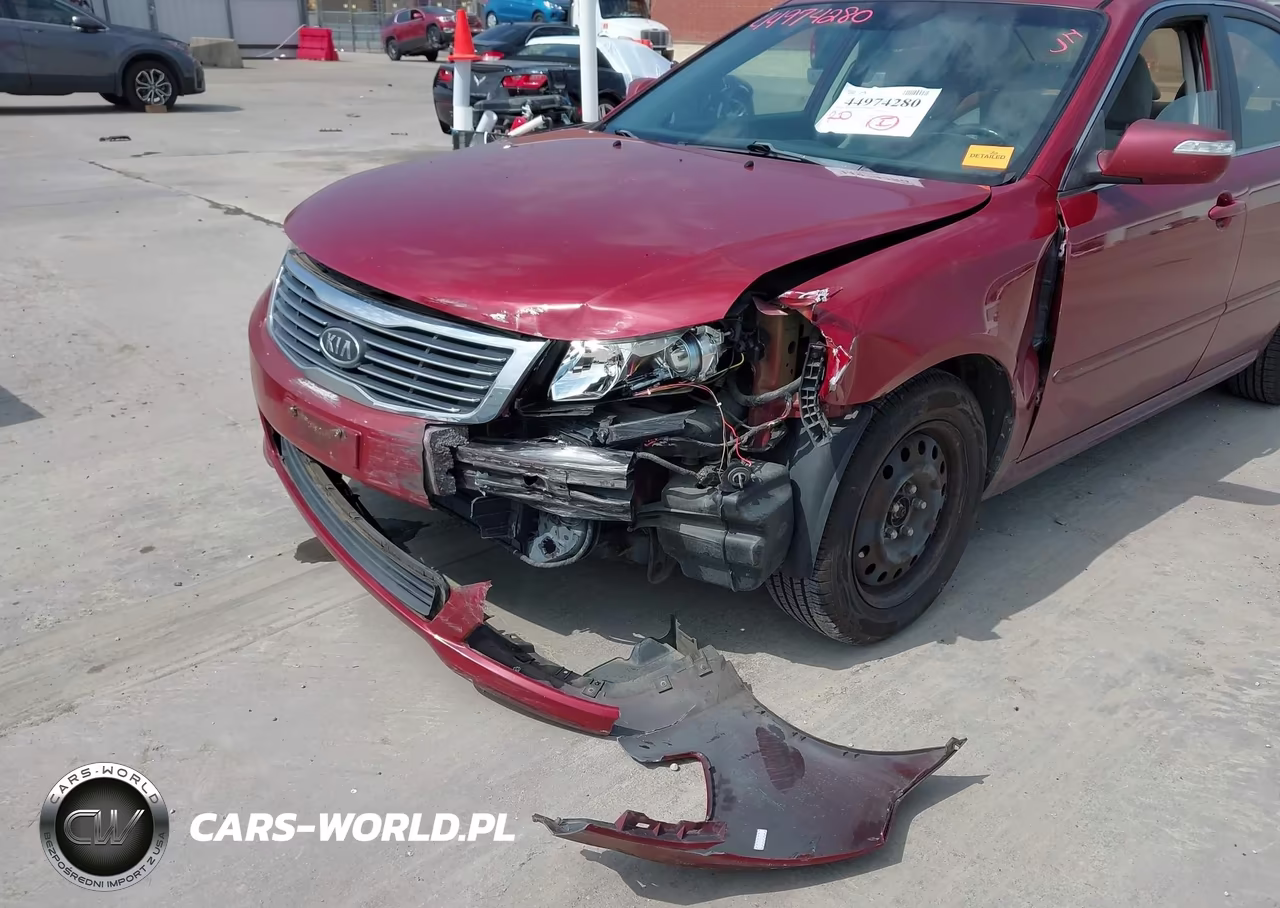 2009 Kia Optima Lx VIN:KNAGE228295322649 - 6