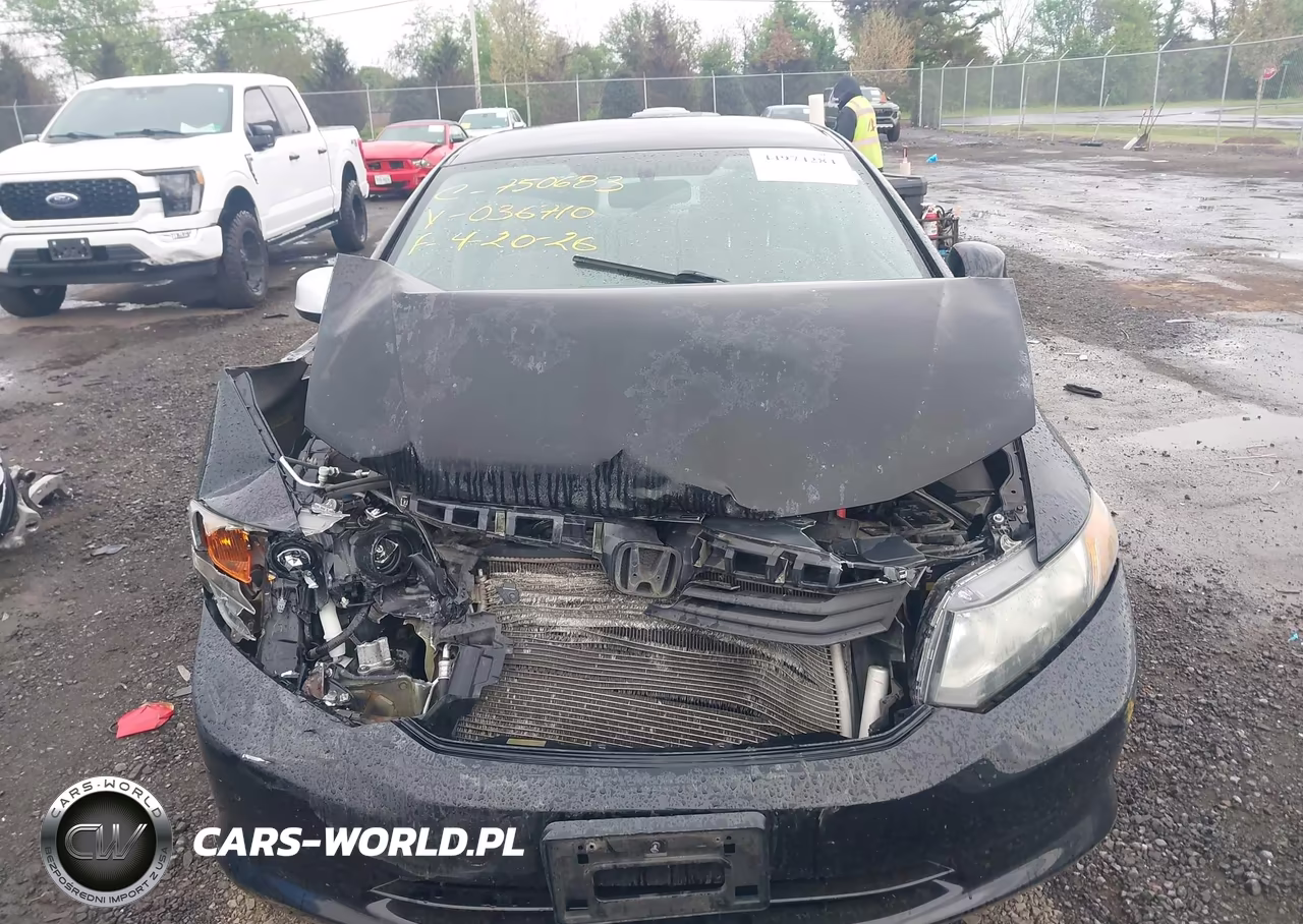 2012 Honda Civic Lx VIN:2HGFB2F46CH036710 - 12