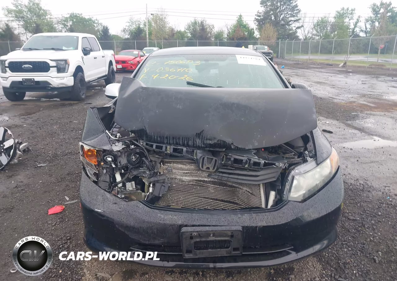 2012 Honda Civic Lx VIN:2HGFB2F46CH036710 - 6