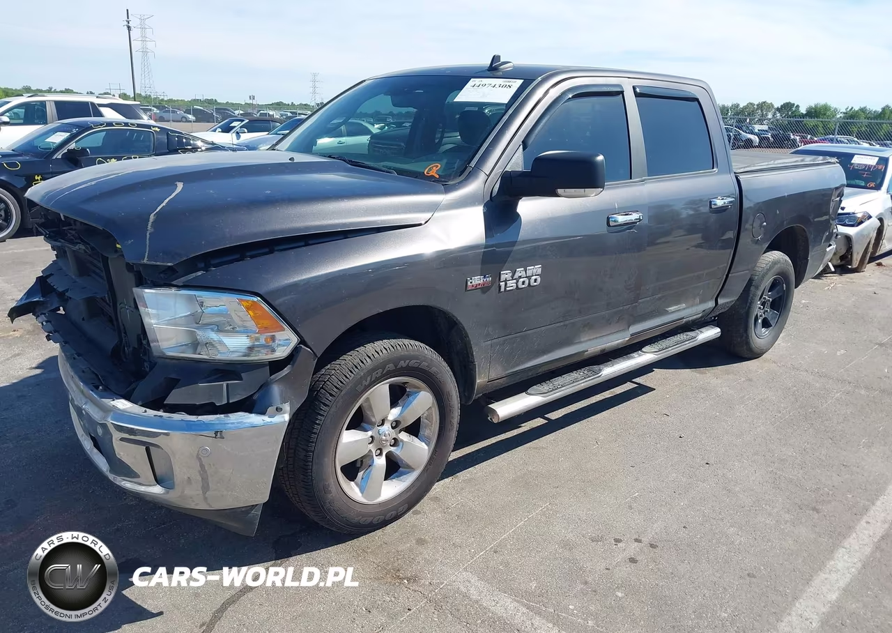 2018 RAM 1500 BIG HORN 4X4 5'7 BOX VIN:3C6RR7LT6JG135788 - 2