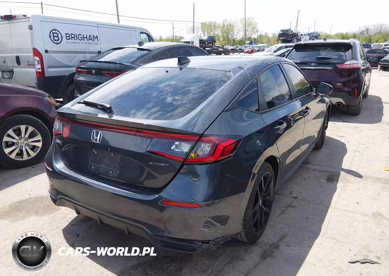2025 Honda Civic Sport VIN:19XFL2H83SE003623 - 4