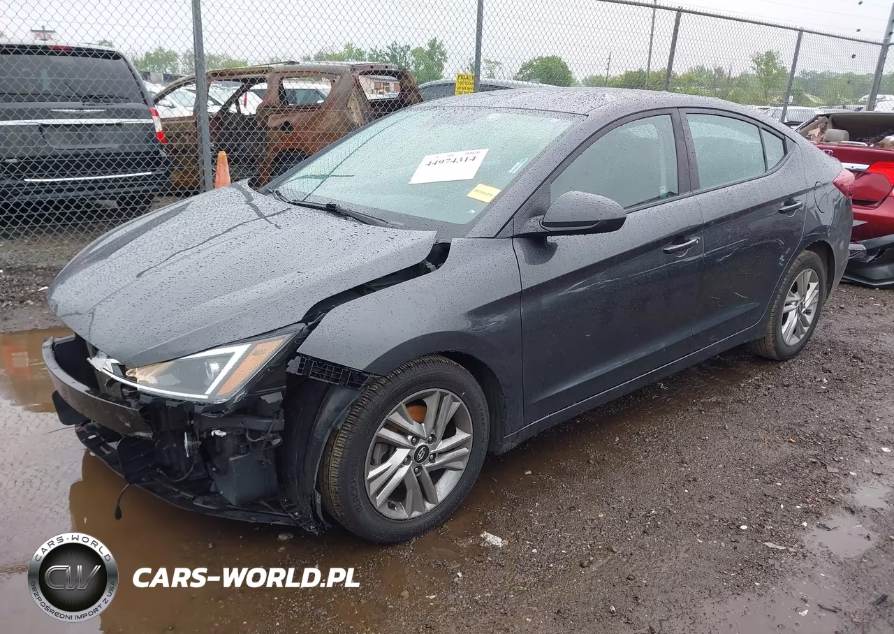 2020 Hyundai Elantra Sel VIN:5NPD84LF7LH582350 - 2