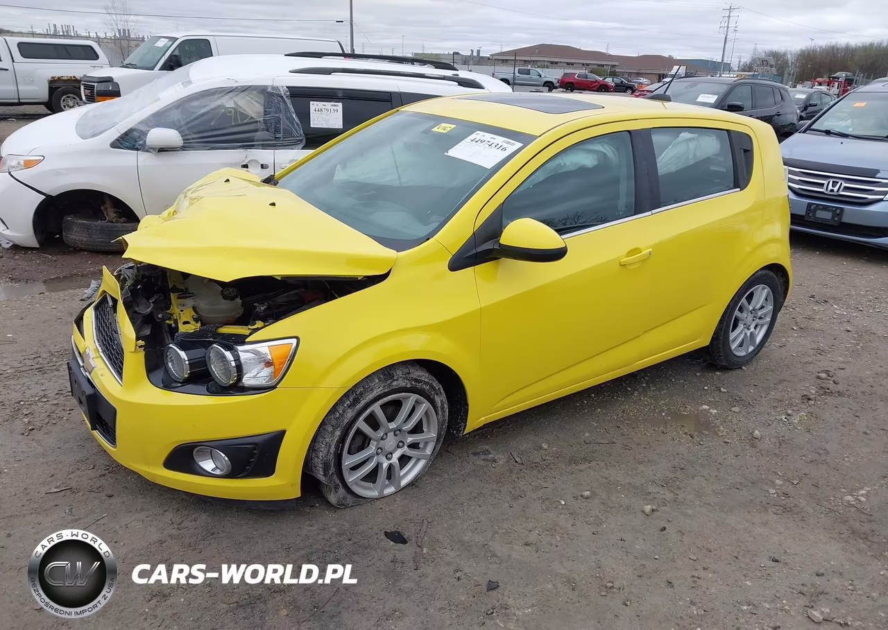 2016 Chevrolet Sonic Lt Auto VIN:1G1JC6SB3G4124191 - 2