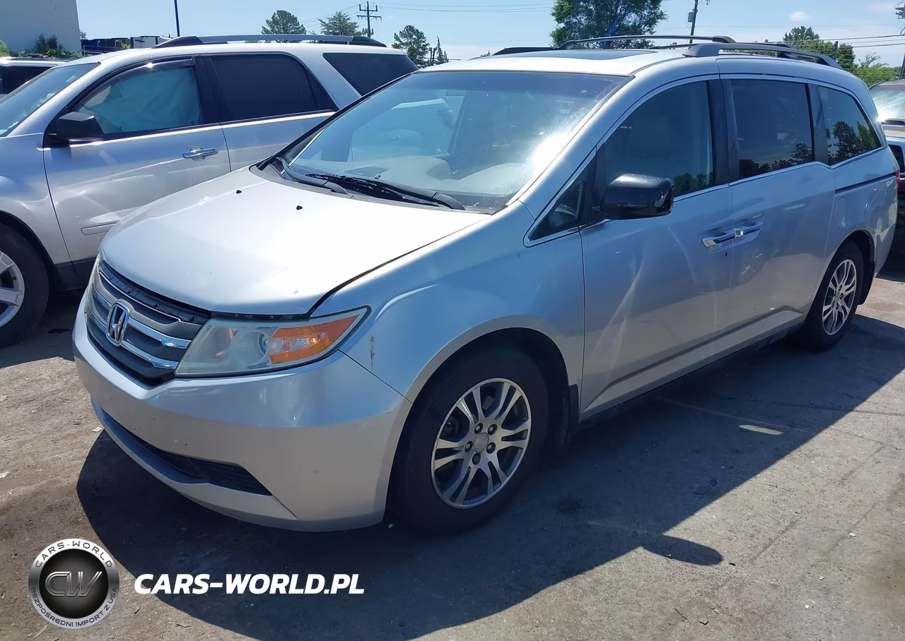 2012 Honda Odyssey Ex-L VIN:5FNRL5H61CB093072 - 2