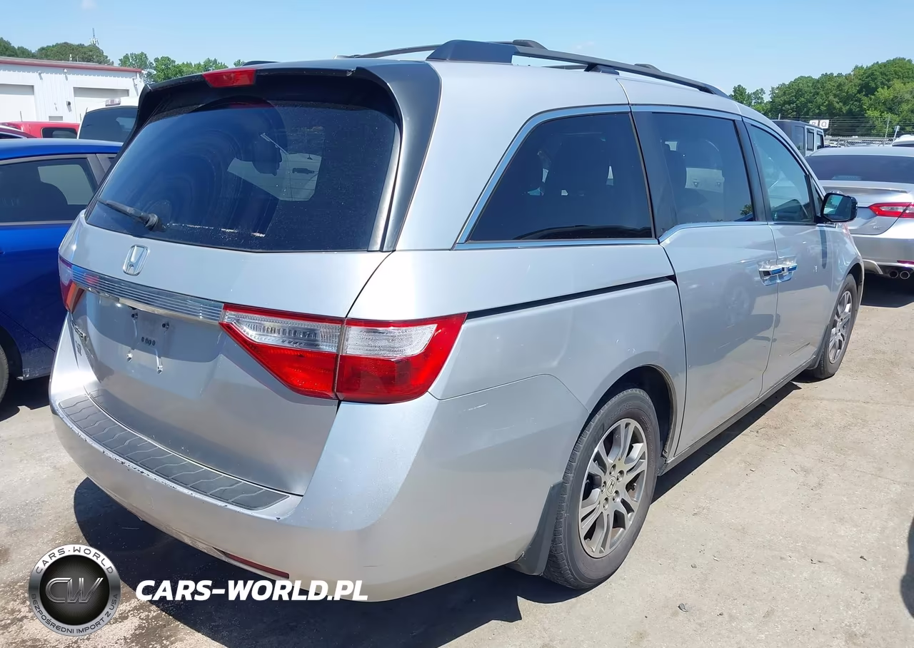 2012 Honda Odyssey Ex-L VIN:5FNRL5H61CB093072 - 4