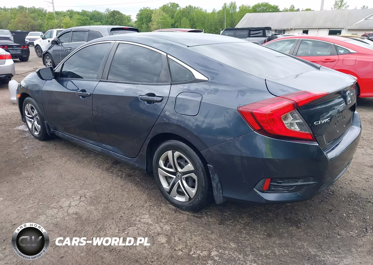 2018 Honda Civic Lx VIN:2HGFC2F51JH524157 - 3
