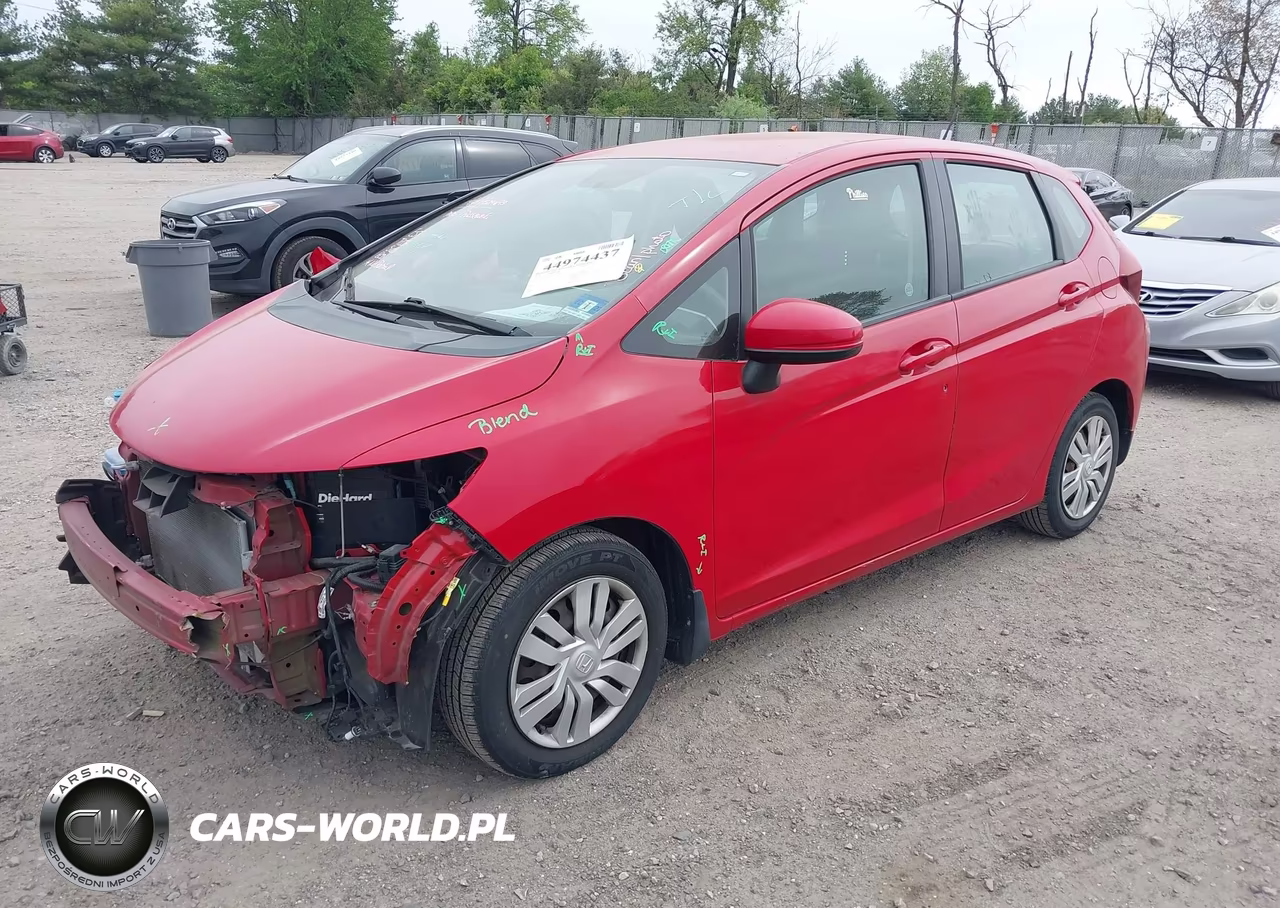2016 Honda Fit Lx VIN:3HGGK5H51GM701581 - 2