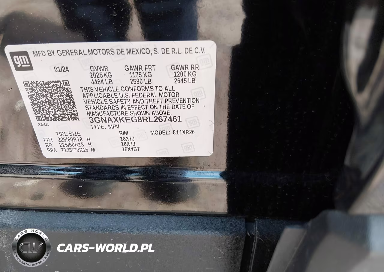 2024 Chevrolet Equinox Fwd Lt VIN:3GNAXKEG8RL267461 - 9