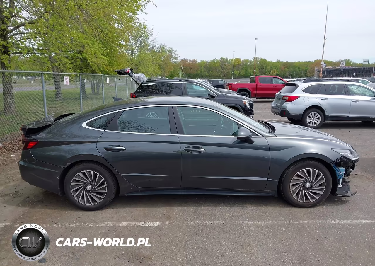 2023 Hyundai Sonata Hybrid Sel VIN:KMHL34JJXPA074058 - 13