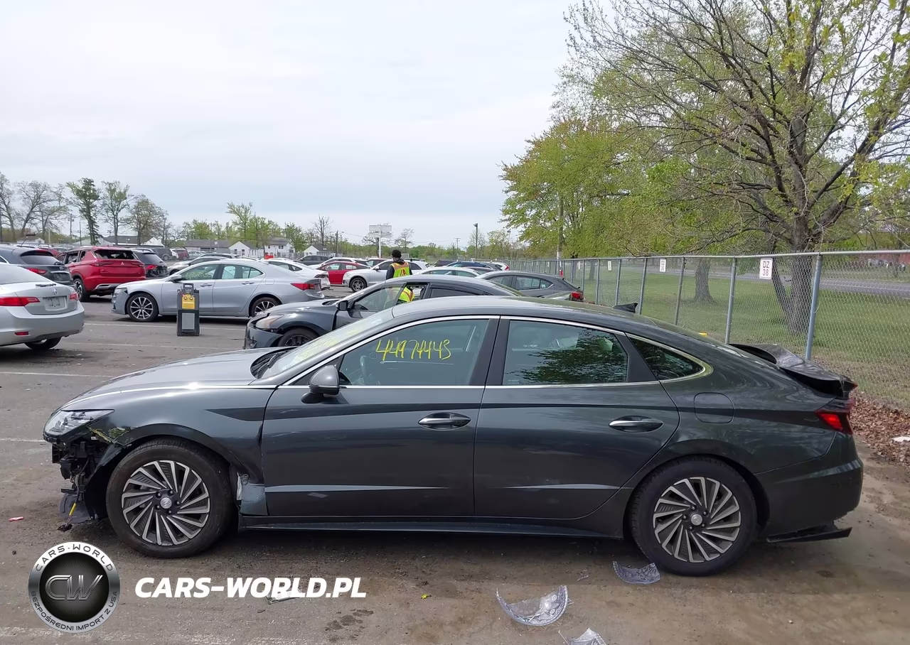 2023 Hyundai Sonata Hybrid Sel VIN:KMHL34JJXPA074058 - 14