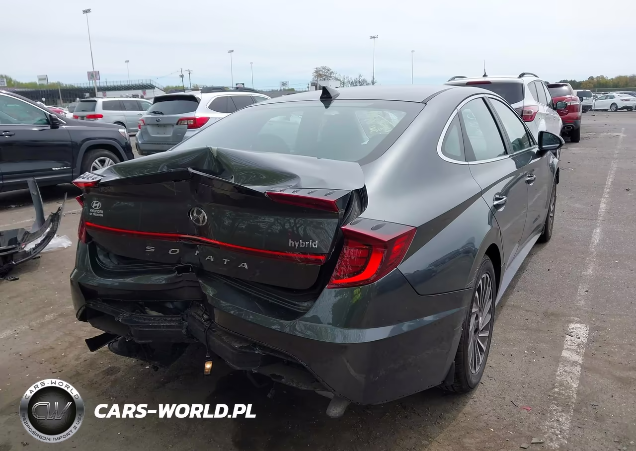 2023 Hyundai Sonata Hybrid Sel VIN:KMHL34JJXPA074058 - 4