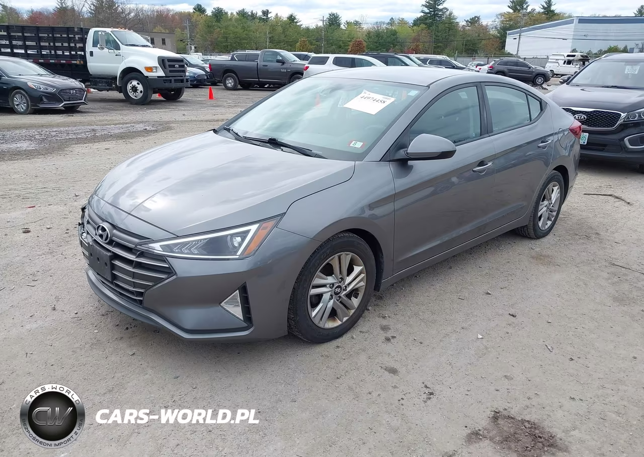 2020 Hyundai Elantra Sel VIN:5NPD84LF8LH534517 - 2