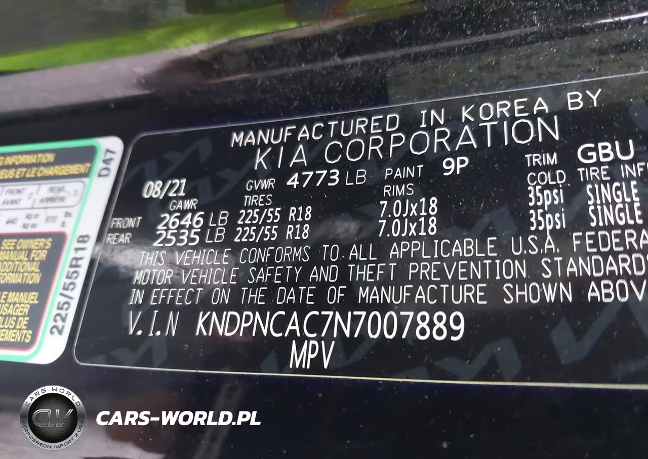 2022 Kia Sportage Ex VIN:KNDPNCAC7N7007889 - 9