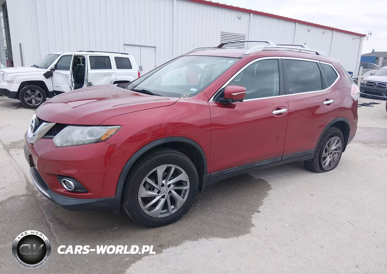 2015 Nissan Rogue S-Sl-Sv VIN:5N1AT2MV7FC886575 - 2