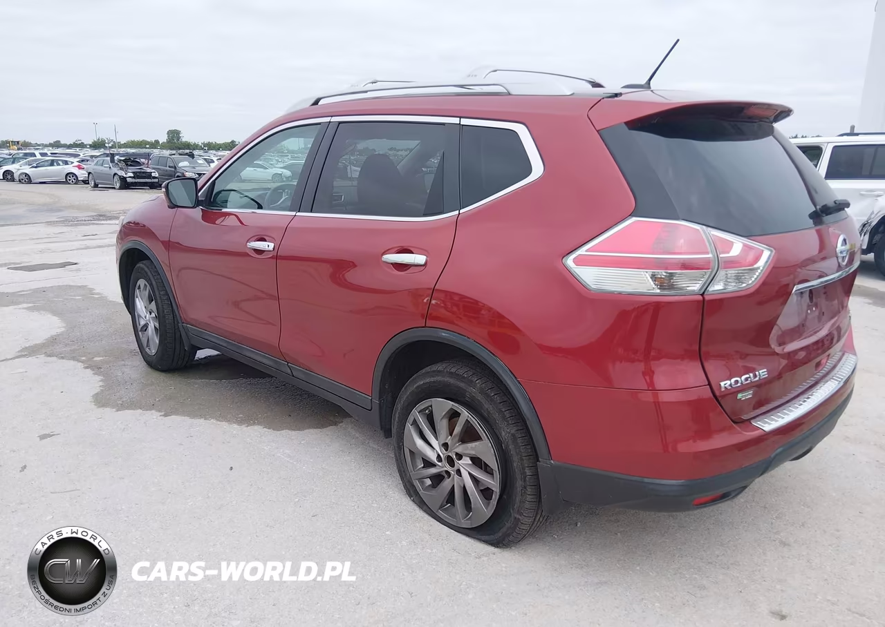 2015 Nissan Rogue S-Sl-Sv VIN:5N1AT2MV7FC886575 - 3