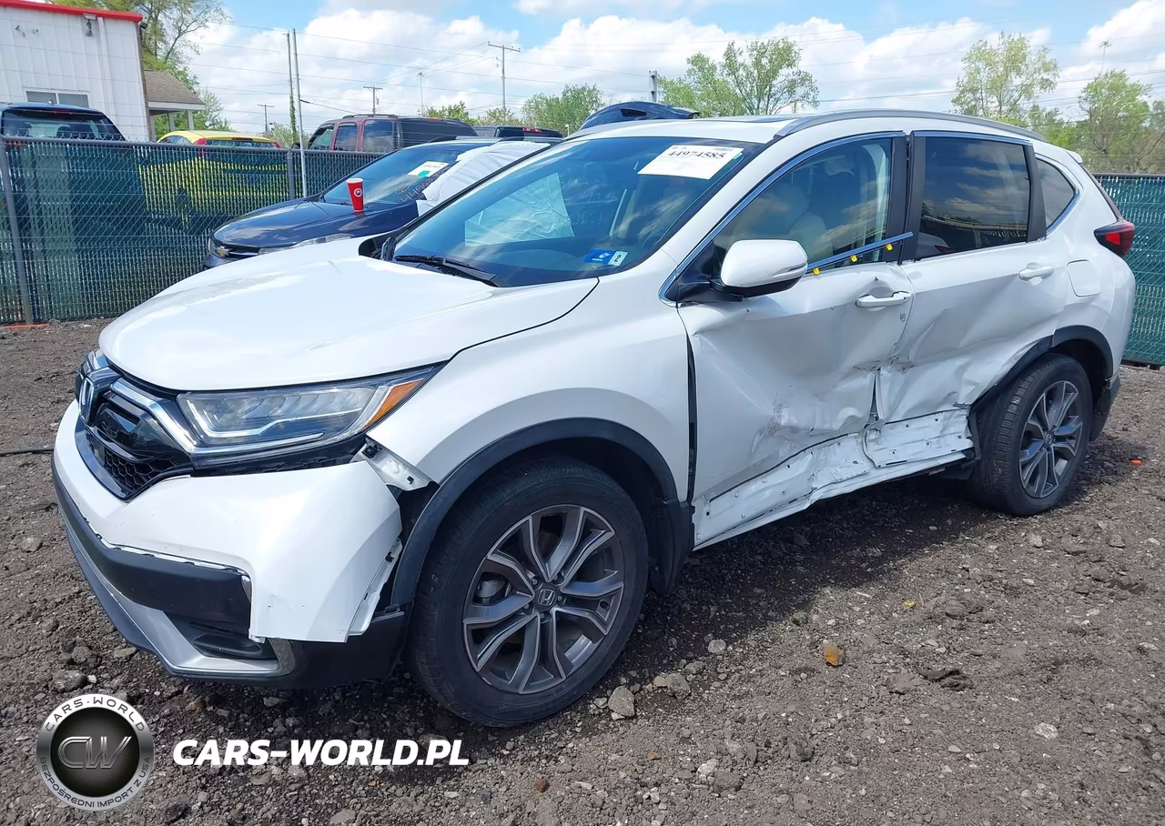 2021 Honda Cr-V Awd Touring VIN:5J6RW2H91ML011978 - 2
