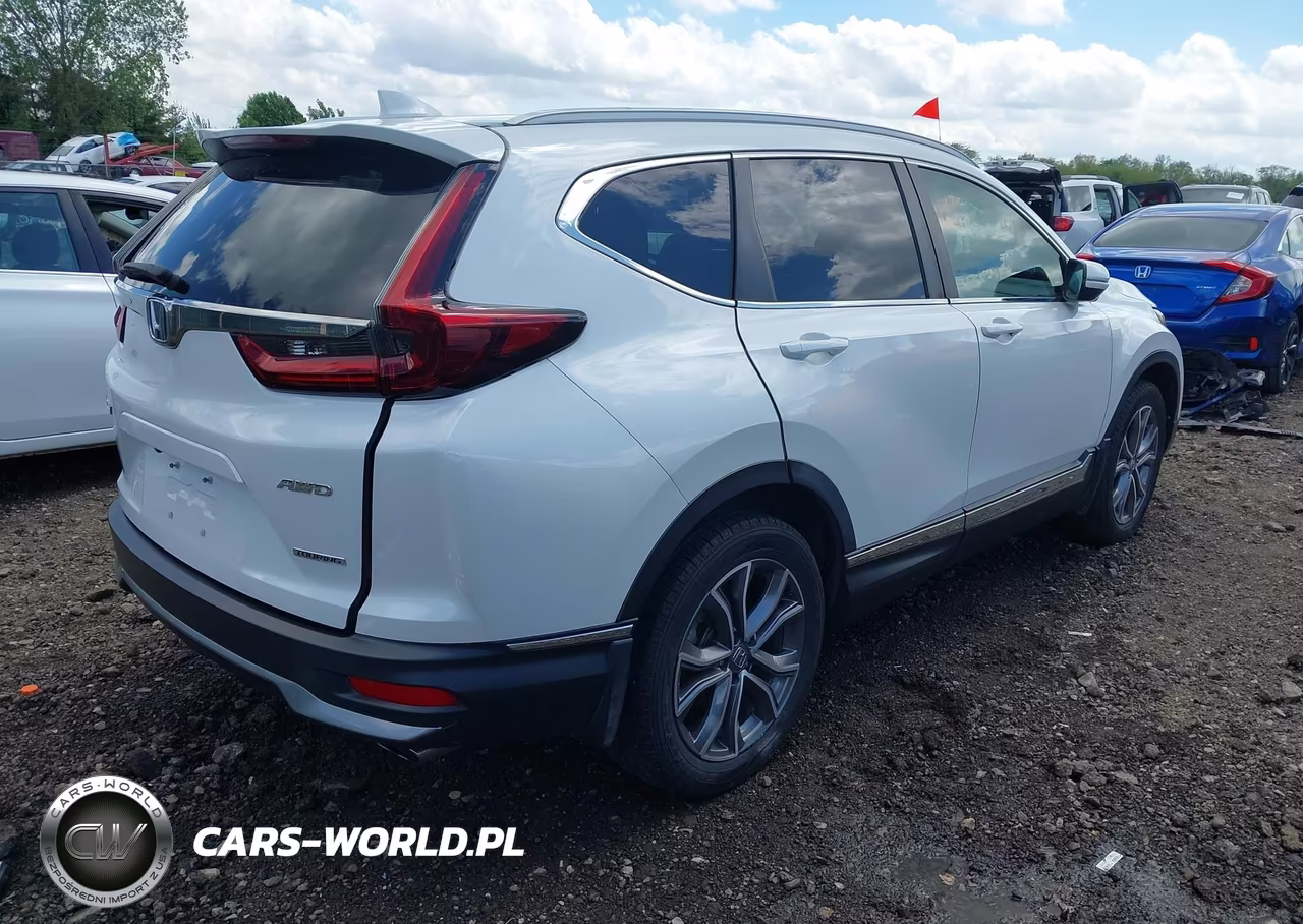 2021 Honda Cr-V Awd Touring VIN:5J6RW2H91ML011978 - 4