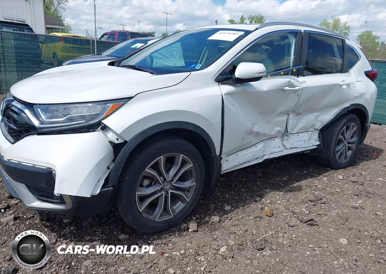 2021 Honda Cr-V Awd Touring VIN:5J6RW2H91ML011978 - 6