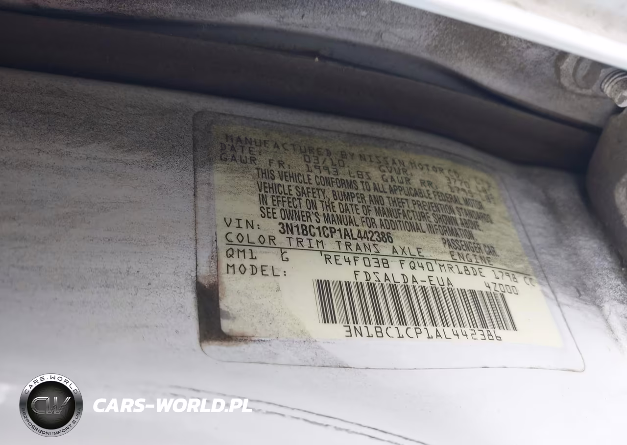 2010 Nissan Versa 1.8S VIN:3N1BC1CP1AL442386 - 9