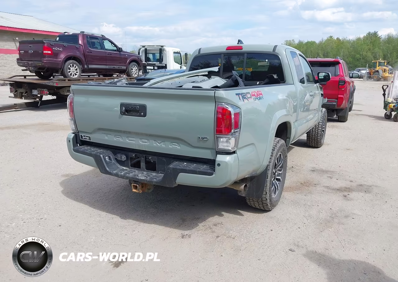 2022 Toyota Tacoma Trd Sport VIN:3TYSZ5AN9NT081126 - 4