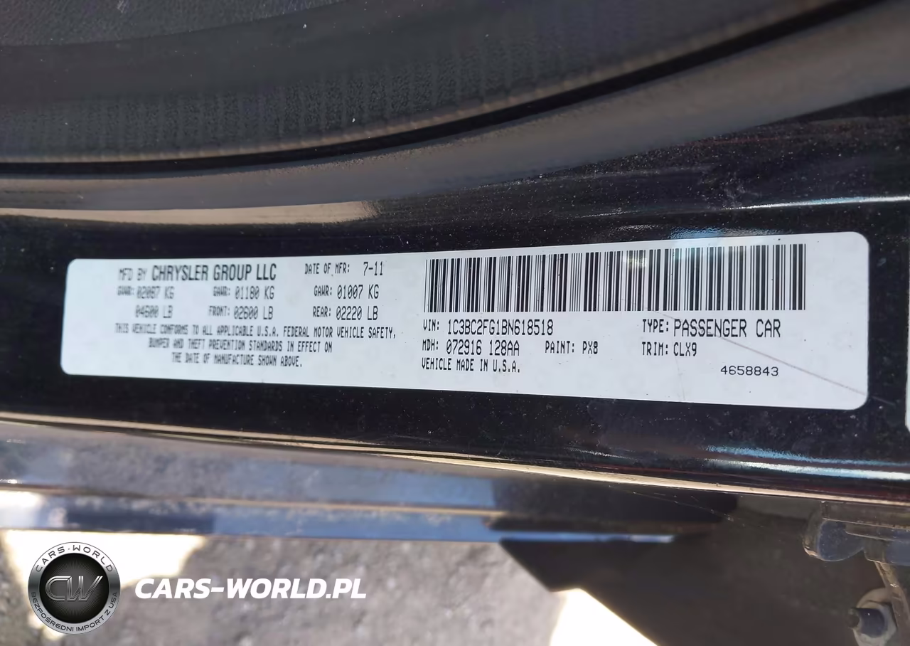2011 Chrysler 200 Limited VIN:1C3BC2FG1BN618518 - 9