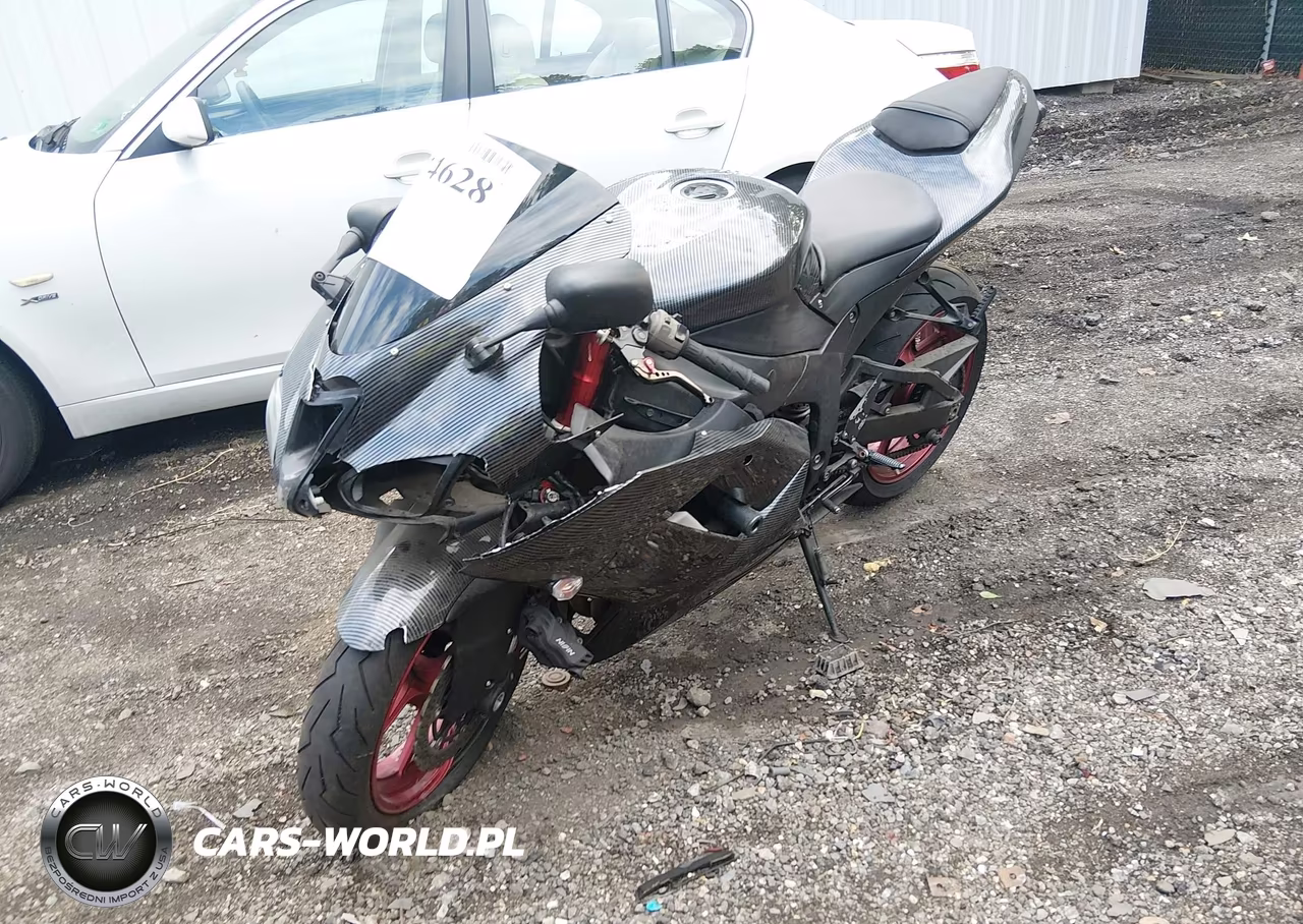 2007 Kawasaki Zx600 P VIN:JKAZX4P197A004300 - 2