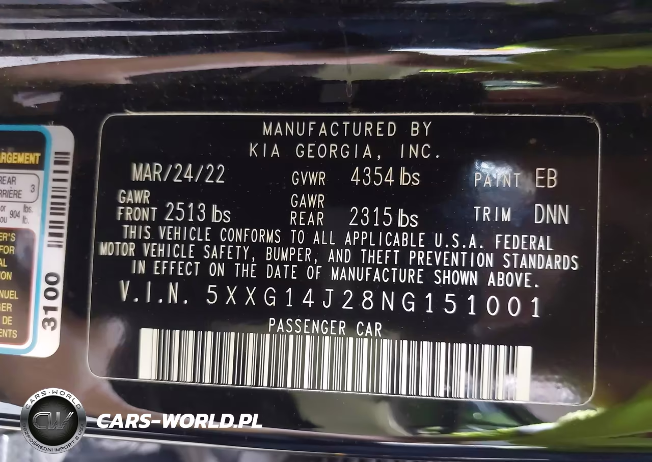 2022 Kia K5 Lxs VIN:5XXG14J28NG151001 - 9