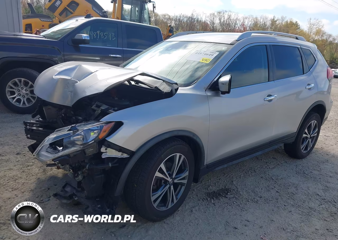 2019 Nissan Rogue Sv VIN:JN8AT2MV1KW395145 - 2
