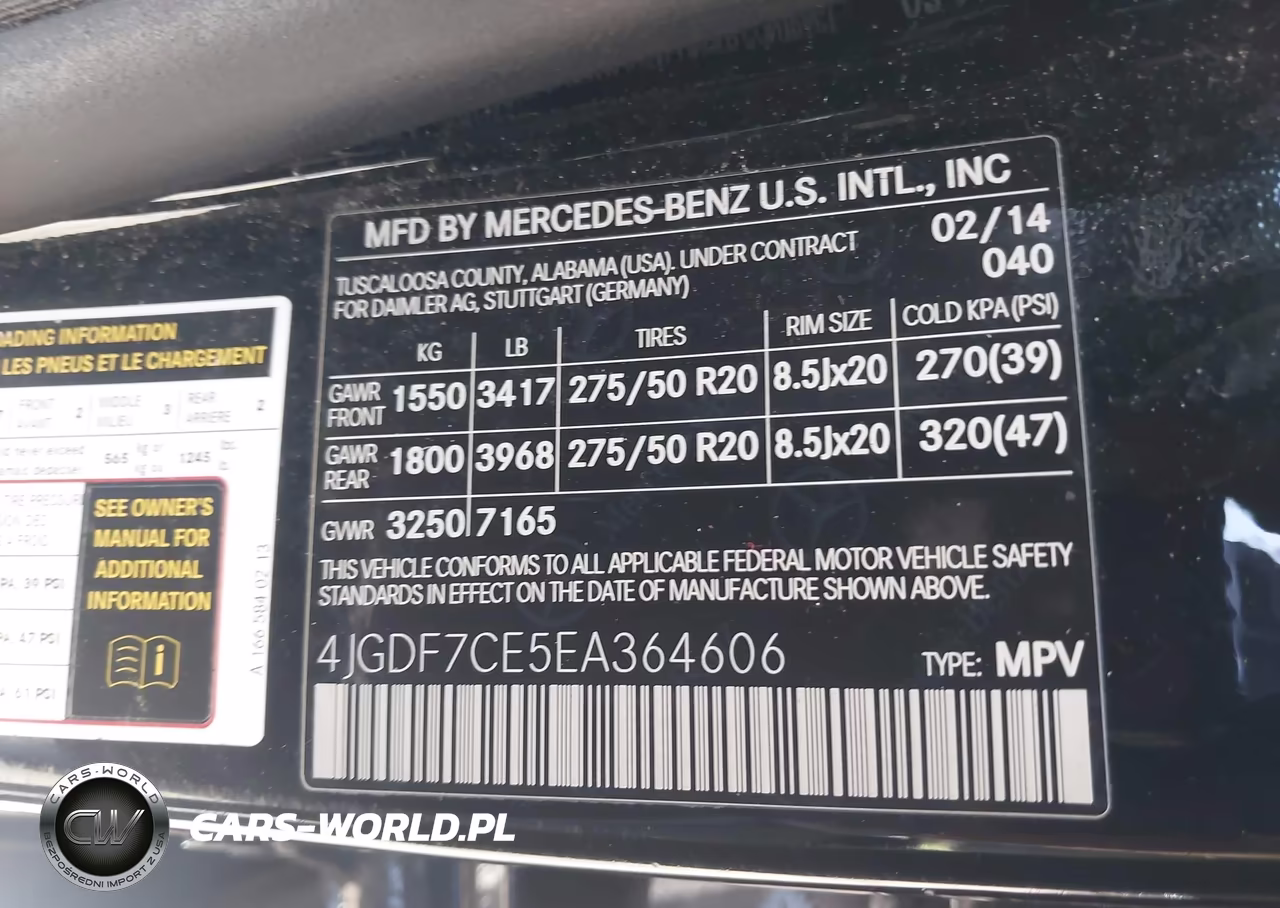 2014 Mercedes-Benz Gl 450 4Matic VIN:4JGDF7CE5EA364606 - 9