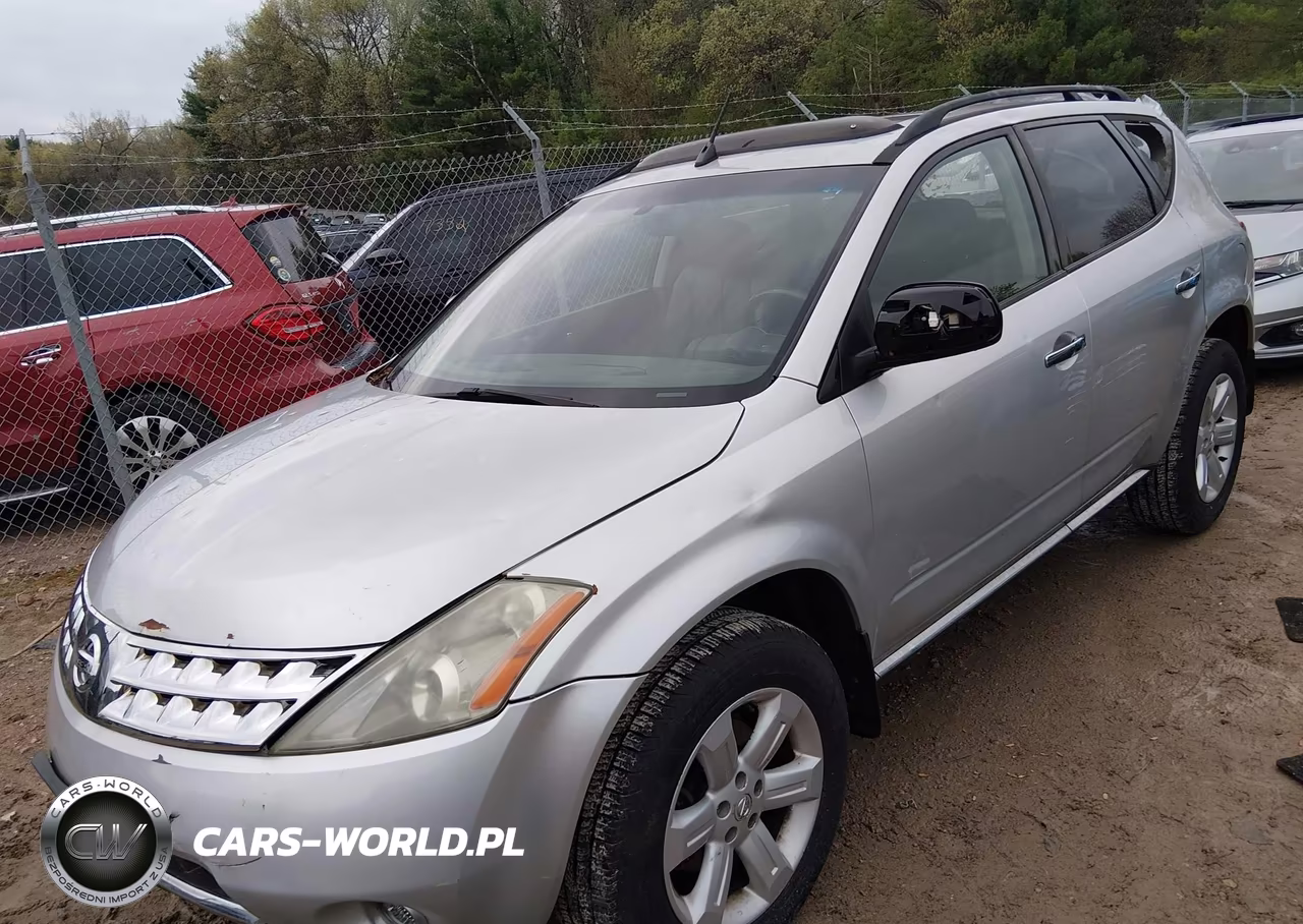 2006 Nissan Murano Sl VIN:JN8AZ08W46W535975 - 2