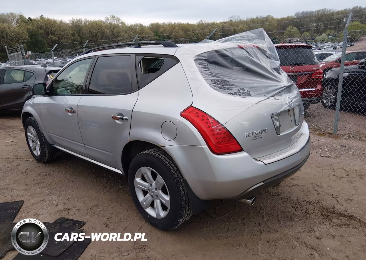 2006 Nissan Murano Sl VIN:JN8AZ08W46W535975 - 3