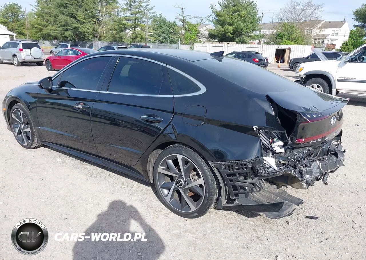 2021 Hyundai Sonata Sel Plus VIN:5NPEJ4J21MH082338 - 3