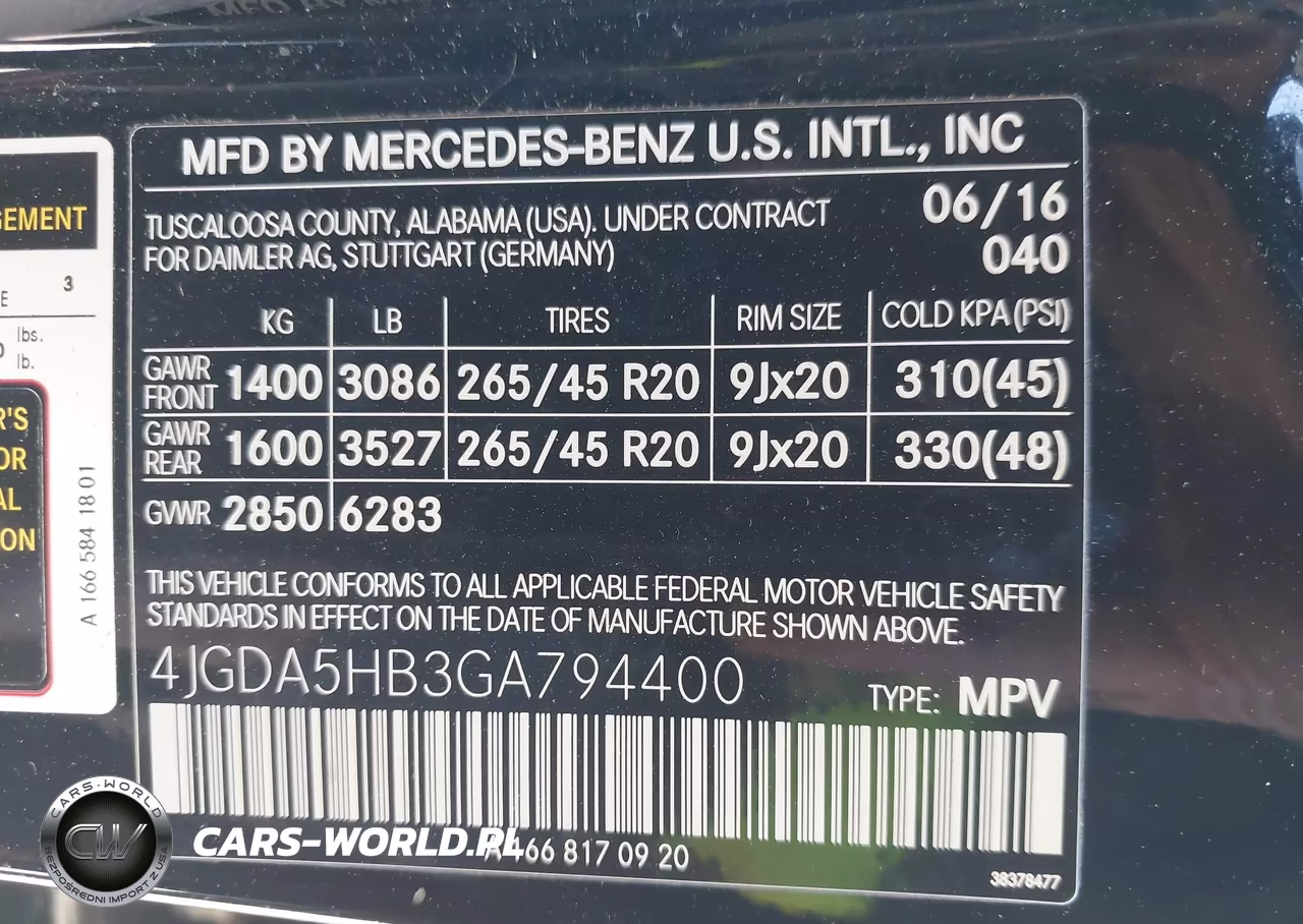 2016 Mercedes-Benz Gle 350 4Matic VIN:4JGDA5HB3GA794400 - 9
