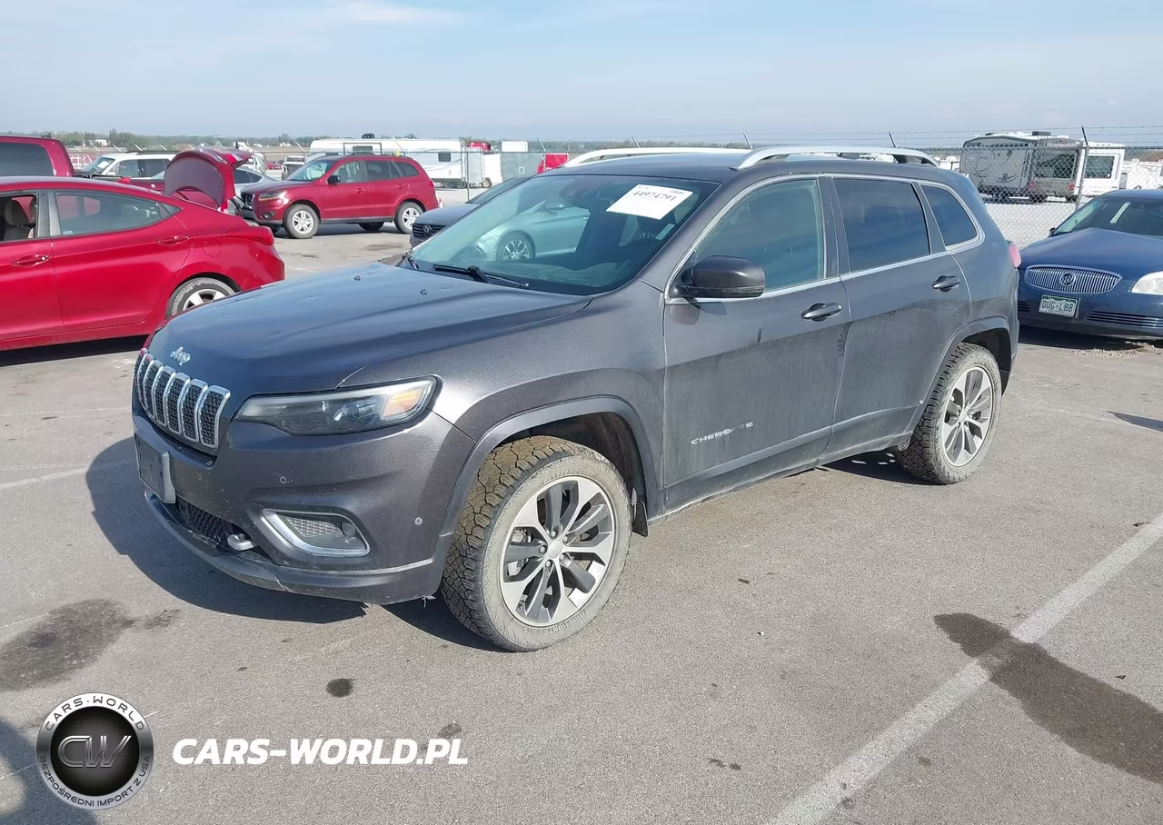2019 Jeep Cherokee Overland 4X4 VIN:1C4PJMJN1KD174314 - 2