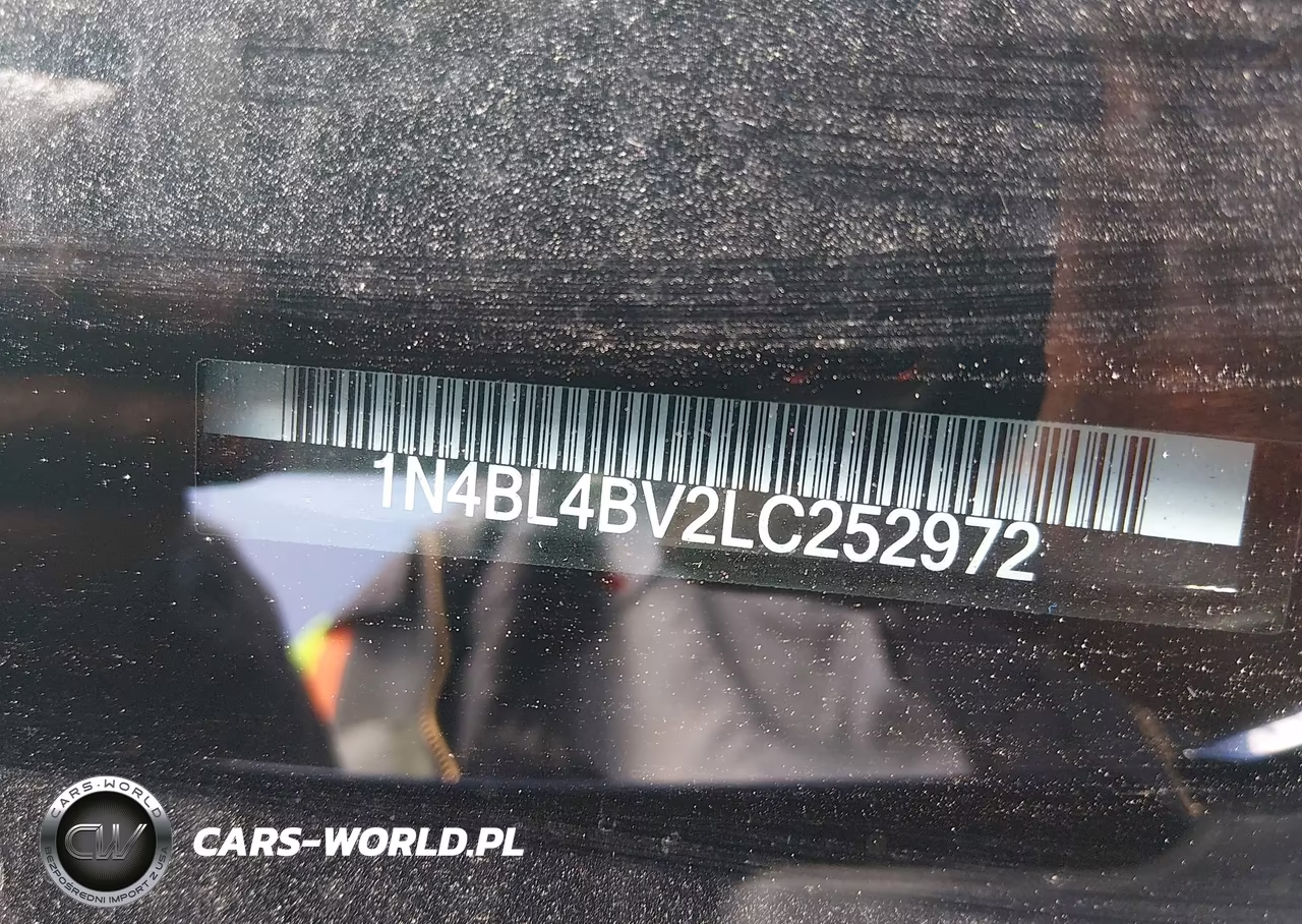 2020 Nissan Altima S Fwd VIN:1N4BL4BV2LC252972 - 9