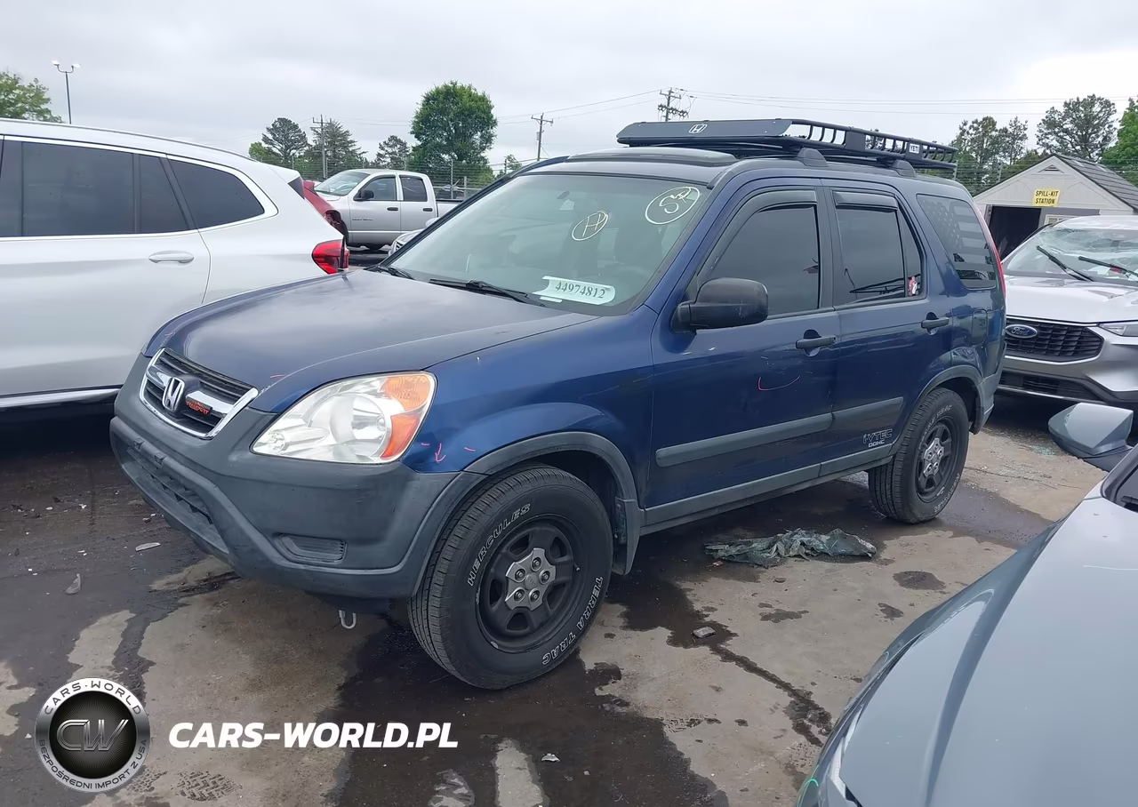 2002 Honda Cr-V Ex VIN:SHSRD78862U000869 - 2