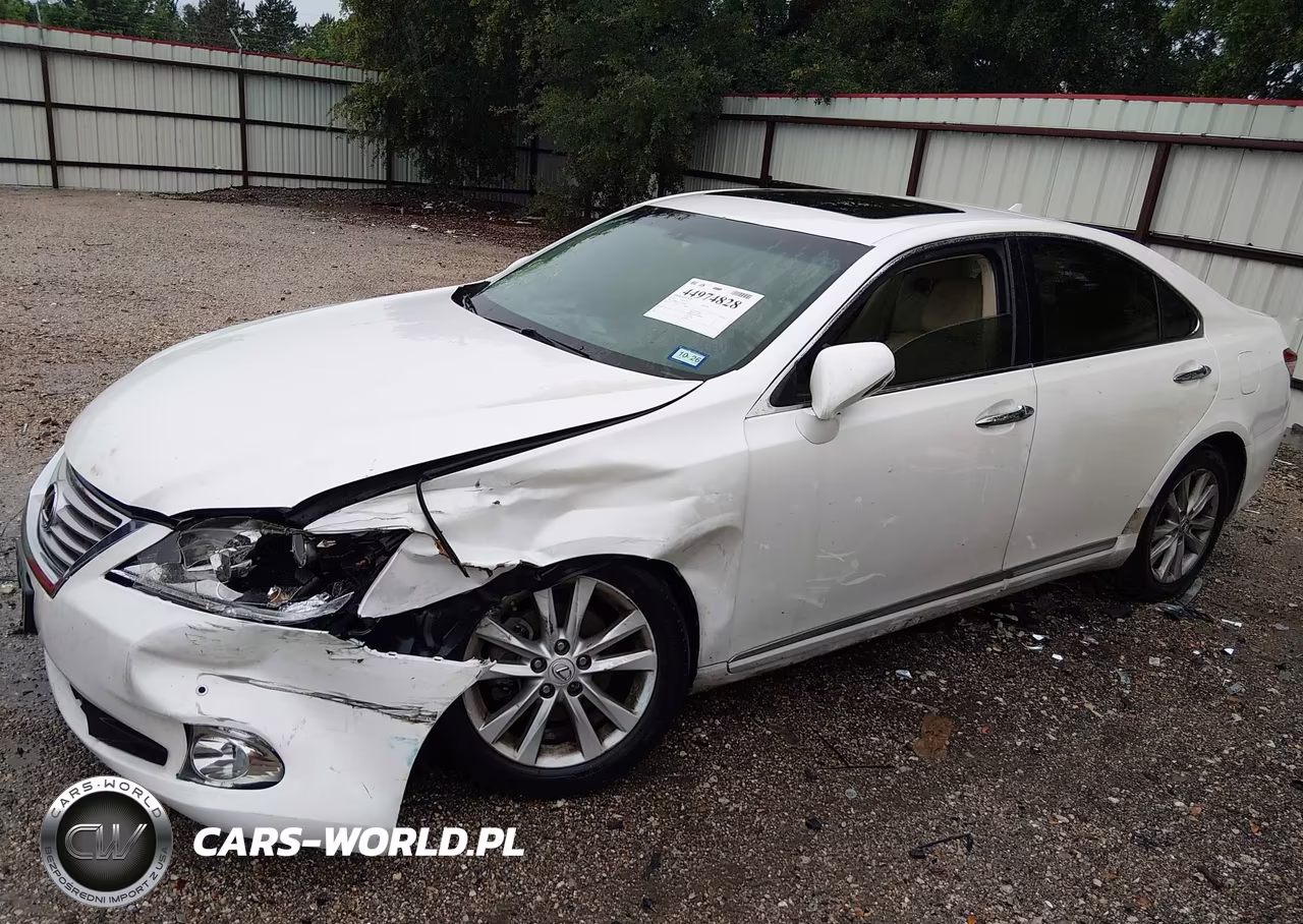 2012 Lexus Es 350 VIN:JTHBK1EG5C2502458 - 2